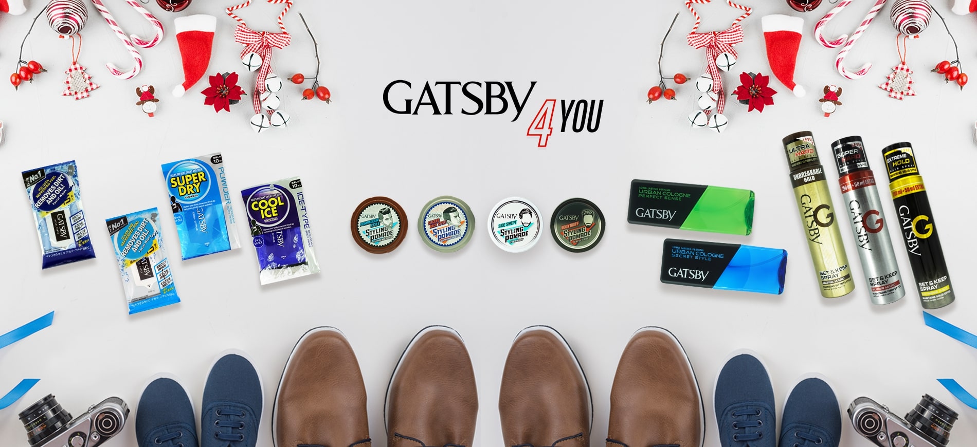 GATSBY products banner