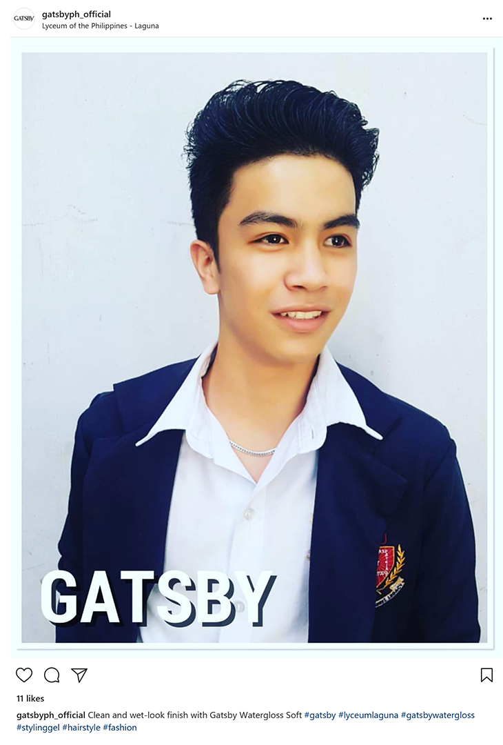 GATSBY PH Instagram content