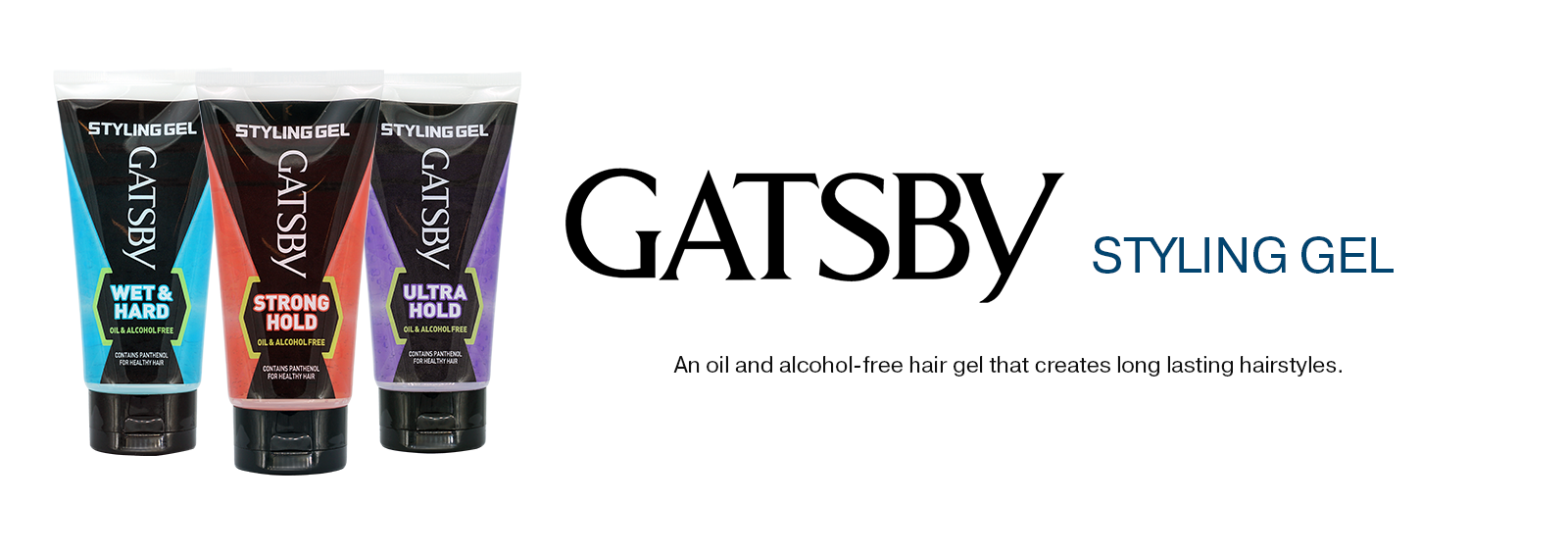 GATSBY Styling Gel banner