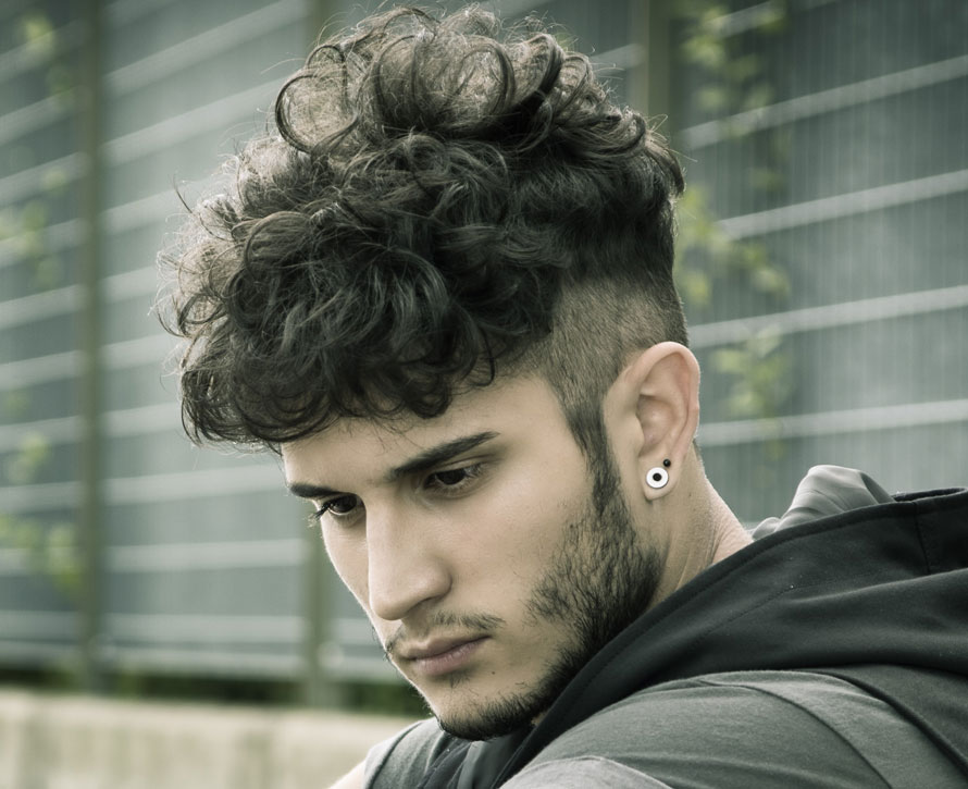 8 Best Curly Hairstyles for Men, haircuts male - thirstymag.com