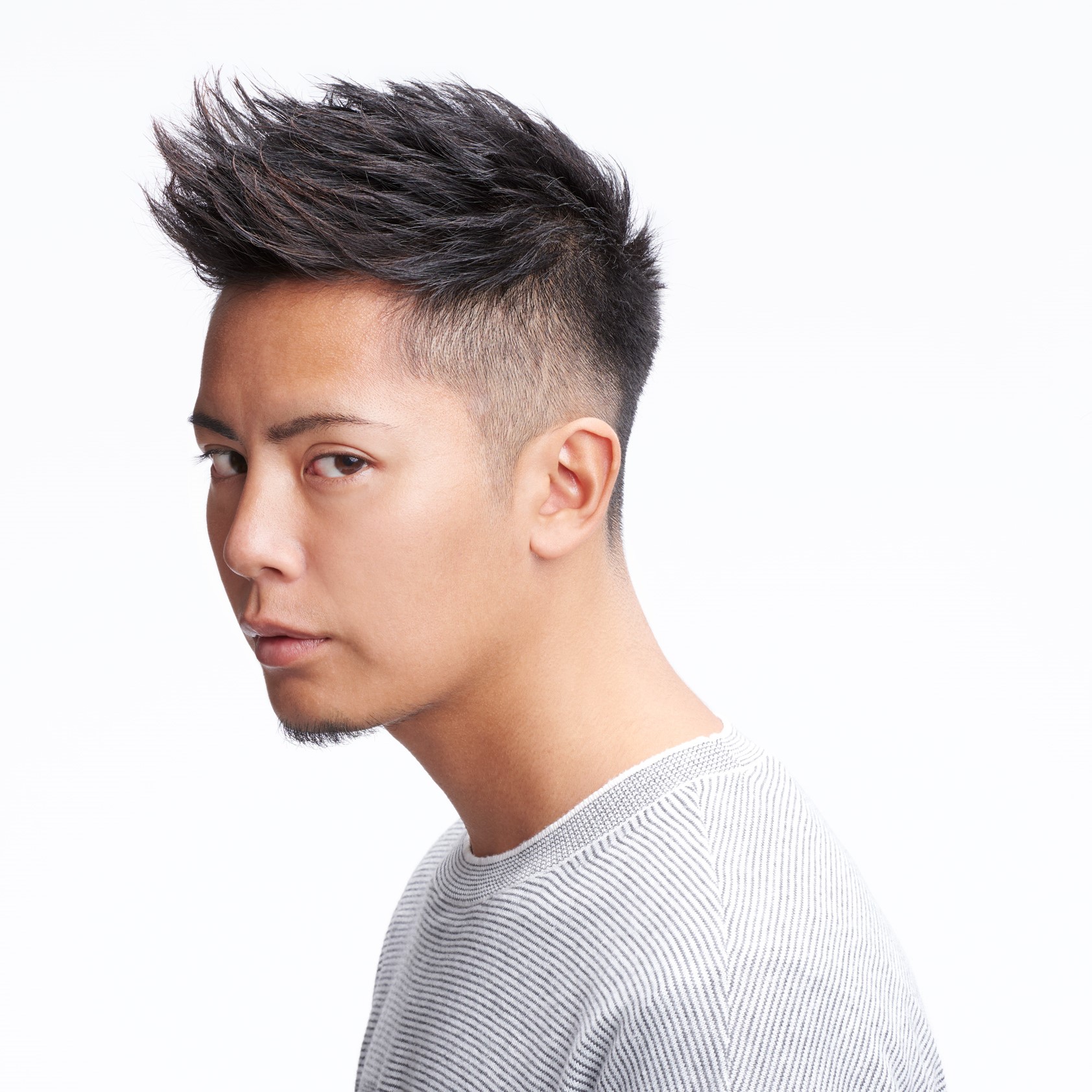 Portrait of Stylish Korean Man Looking To Camera. Asian Guy with Dyed  Blonde Hairstyle in Studio on Bright Blue Stock Photo - Image of welcome,  success: 213631438